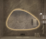 LumaArt LED-Badezimmerspiegel – Designer-Wandspiegel mit LED-Beleuchtung & Unregelmäßiger Form