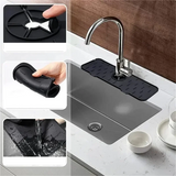 Tropfenfänger Silikon-Abtropfmatte für Wasserhahn und Spülbereich