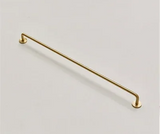 Aurelium GoldLine – Extra Langer Massivmessing Möbelgriff