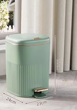 EcoSilent Premium Tretmülleimer – 8L/10L Mit Soft-Close Deckel
