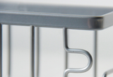AquaHold Premium Spülschwammhalter aus Aluminium – Saugnapf & Bohrfrei